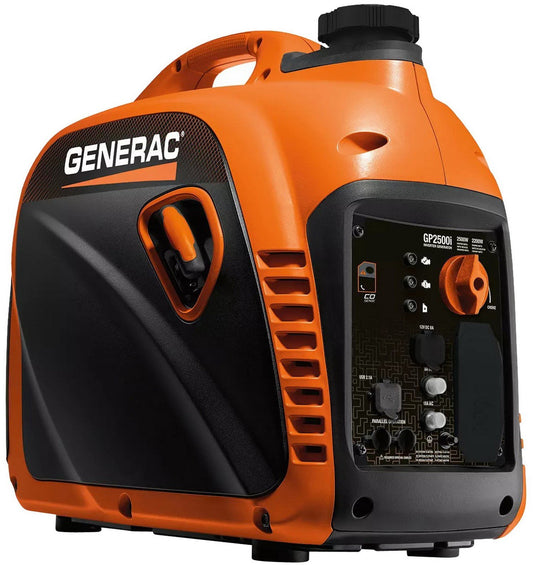 Portable Generac Gas Inverter Power Generator Generac 2500 Watt 8251 GP2500i