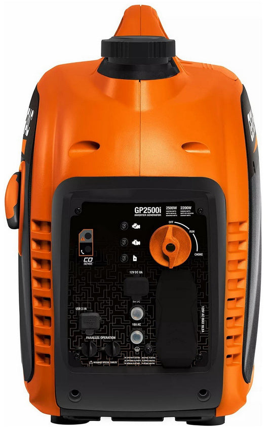 Portable Generac Gas Inverter Power Generator Generac 2500 Watt 8251 GP2500i