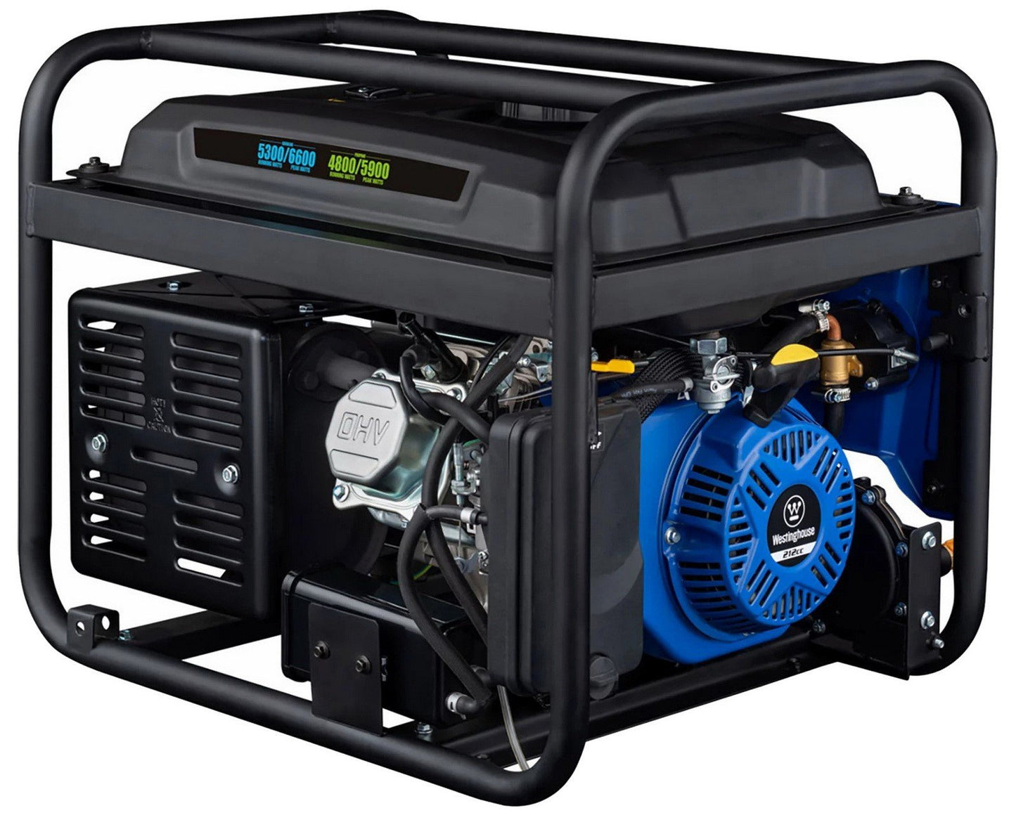 Westinghouse 6,600 Peak Watts Dual Fuel Power Generator Gas Propane Push Start