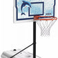 Swimming Pool Basketball Goal 44" Backboard Pool Side Hoops System