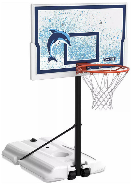 Swimming Pool Basketball Goal 44" Backboard Pool Side Hoops System