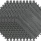 Norsk 25" x 25" Reversible Foam Flooring Gray Wood & Black 9 Tiles Set
