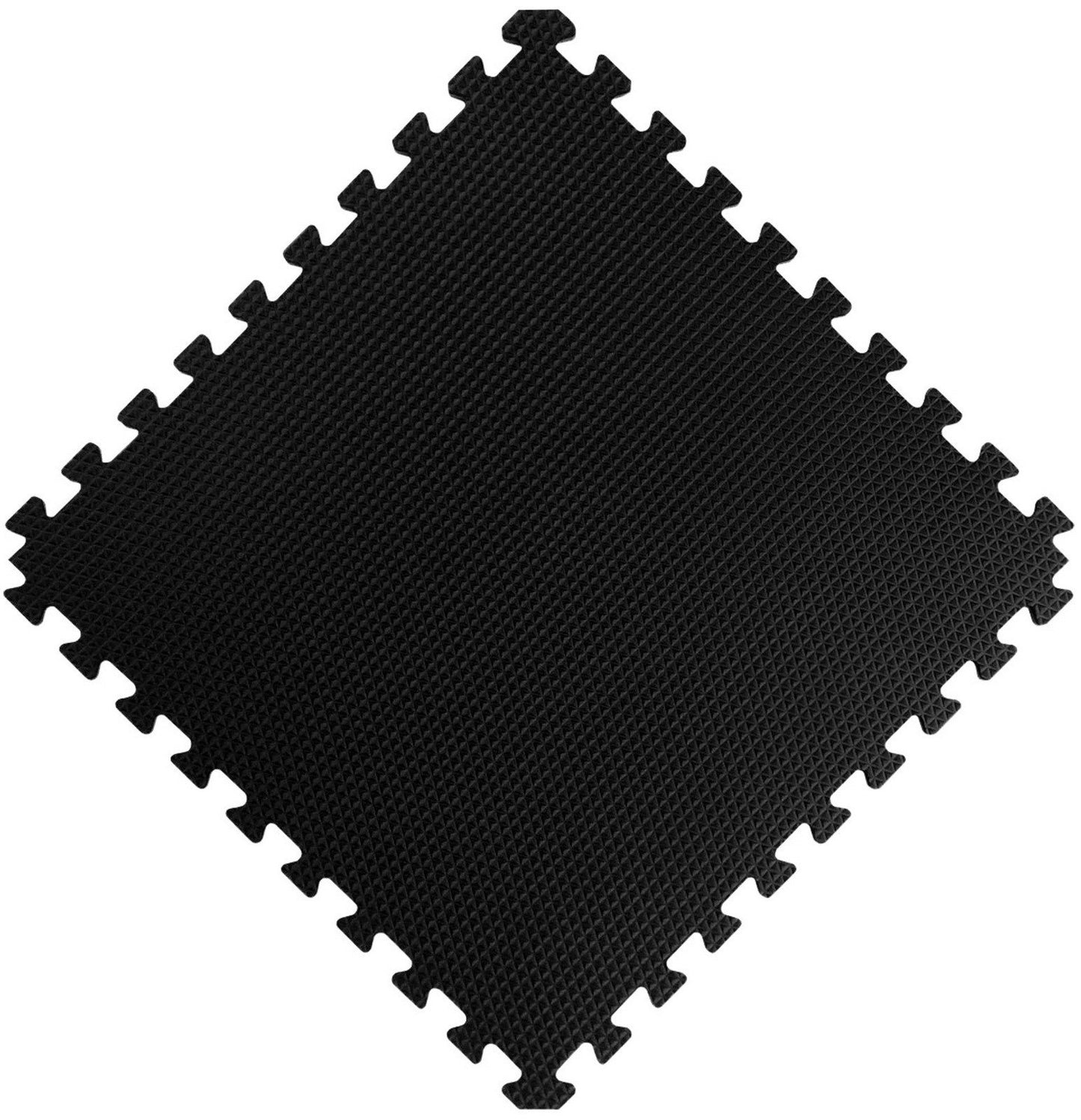 Norsk 25" x 25" Reversible Foam Flooring Gray Wood & Black 9 Tiles Set