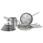 Ninja EverClad 12 pc Tri Ply Stainless Steel Cookware Set Induction Ready