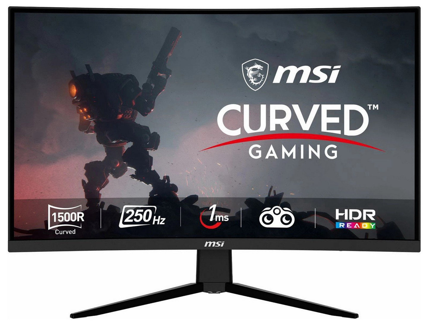 MSi 31.5" Curved Gaming Computer Monitor FHD Display 250Hz 1ms