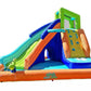 Kids Large Inflatable Water Slide Splash Pool Climbing Wall My First Waterslide