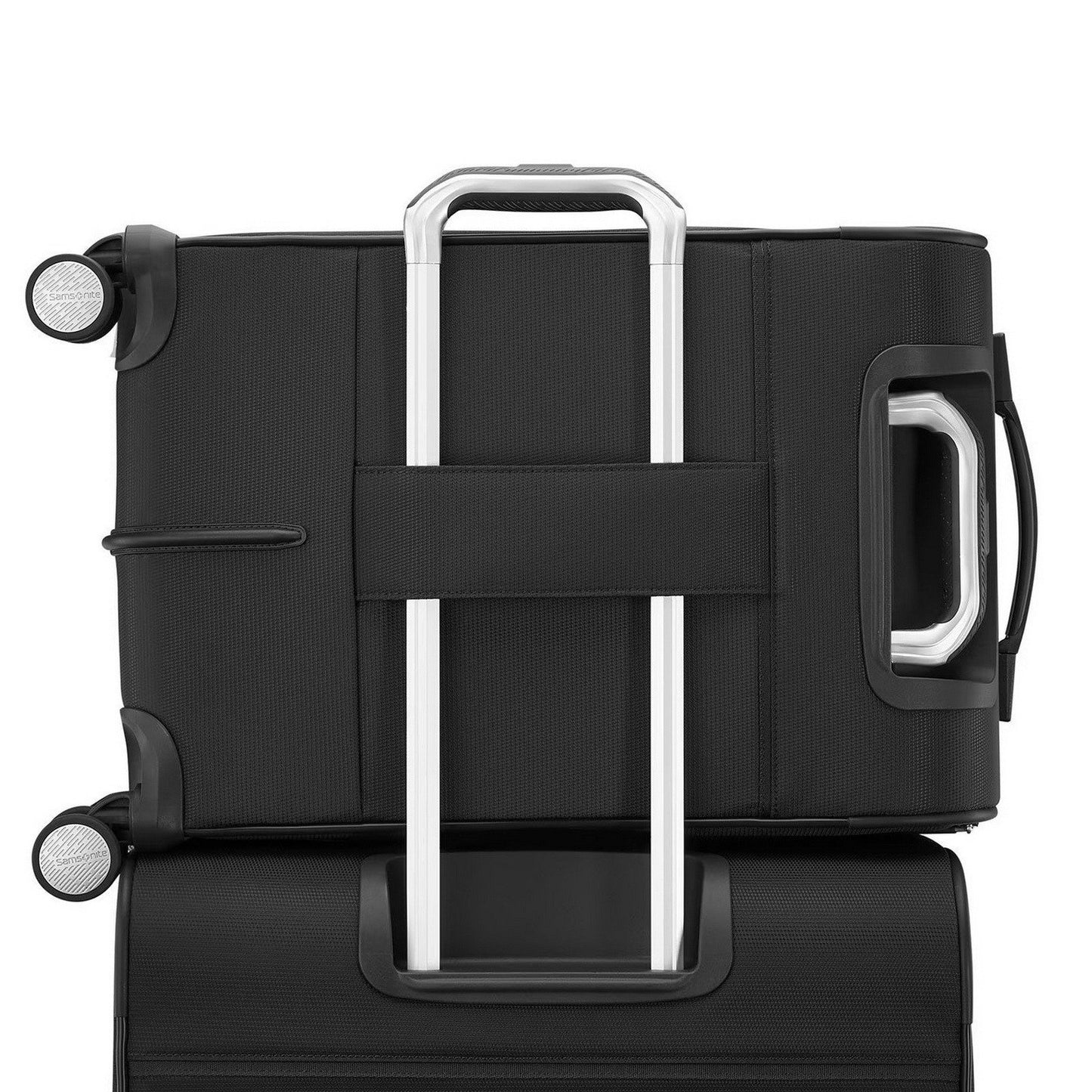 Samsonite 2 pc Softside Spinner Wheel Luggage Set Rolling Expandable Suitcases