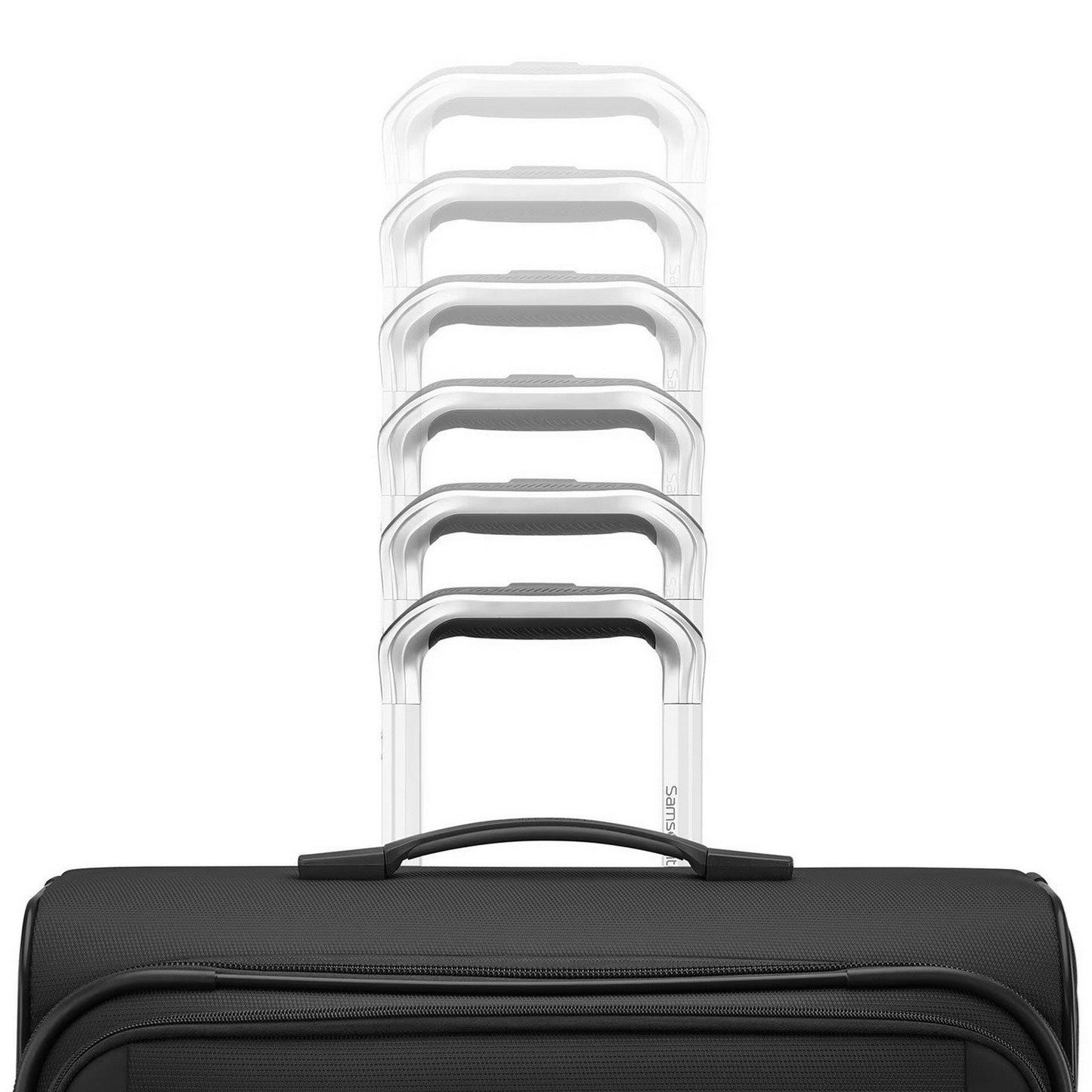 Samsonite 2 pc Softside Spinner Wheel Luggage Set Rolling Expandable Suitcases