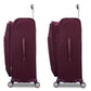 Samsonite 2 pc Softside Spinner Wheel Luggage Set Rolling Expandable Suitcases