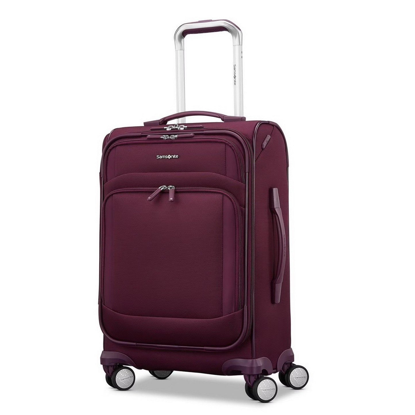 Samsonite 2 pc Softside Spinner Wheel Luggage Set Rolling Expandable Suitcases