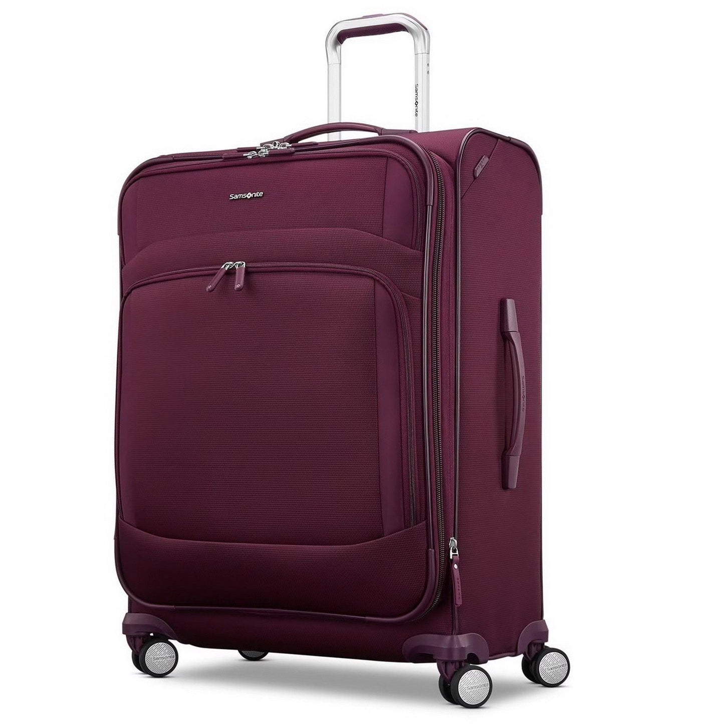 Samsonite 2 pc Softside Spinner Wheel Luggage Set Rolling Expandable Suitcases