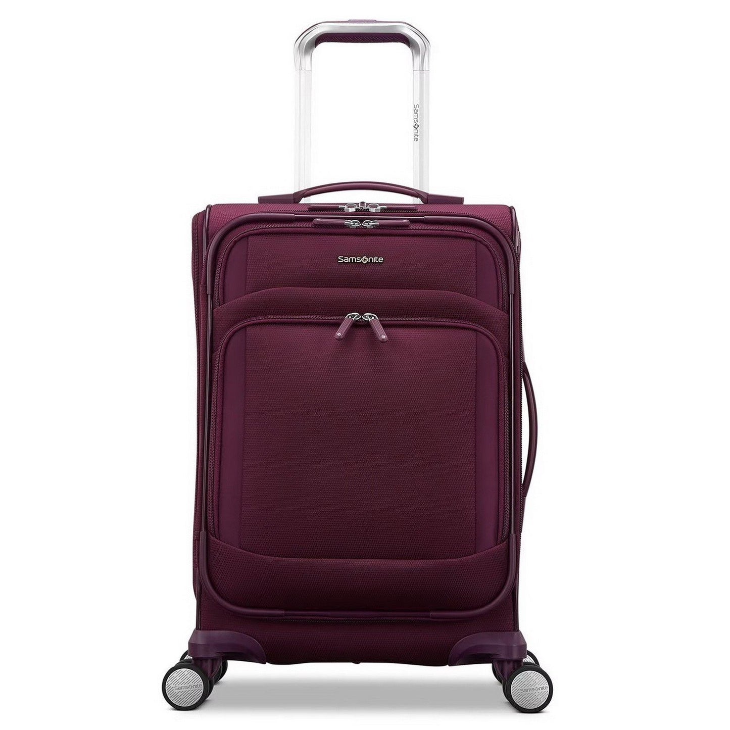 Samsonite 2 pc Softside Spinner Wheel Luggage Set Rolling Expandable Suitcases