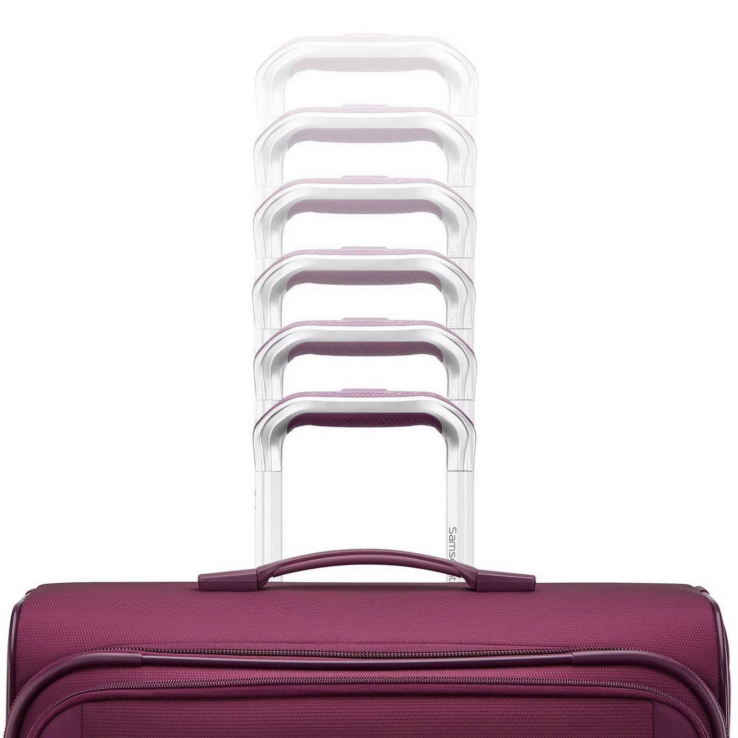 Samsonite 2 pc Softside Spinner Wheel Luggage Set Rolling Expandable Suitcases