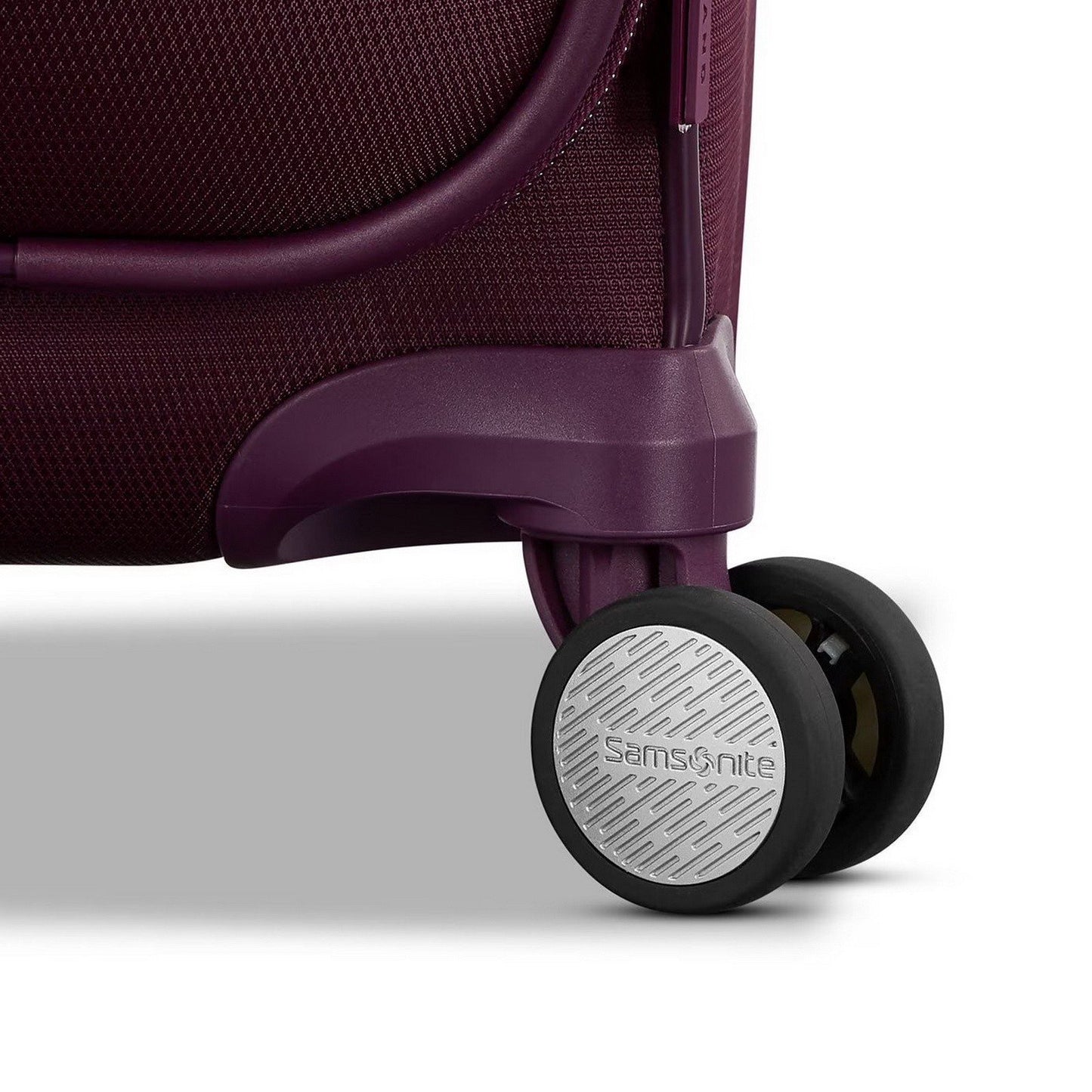 Samsonite 2 pc Softside Spinner Wheel Luggage Set Rolling Expandable Suitcases