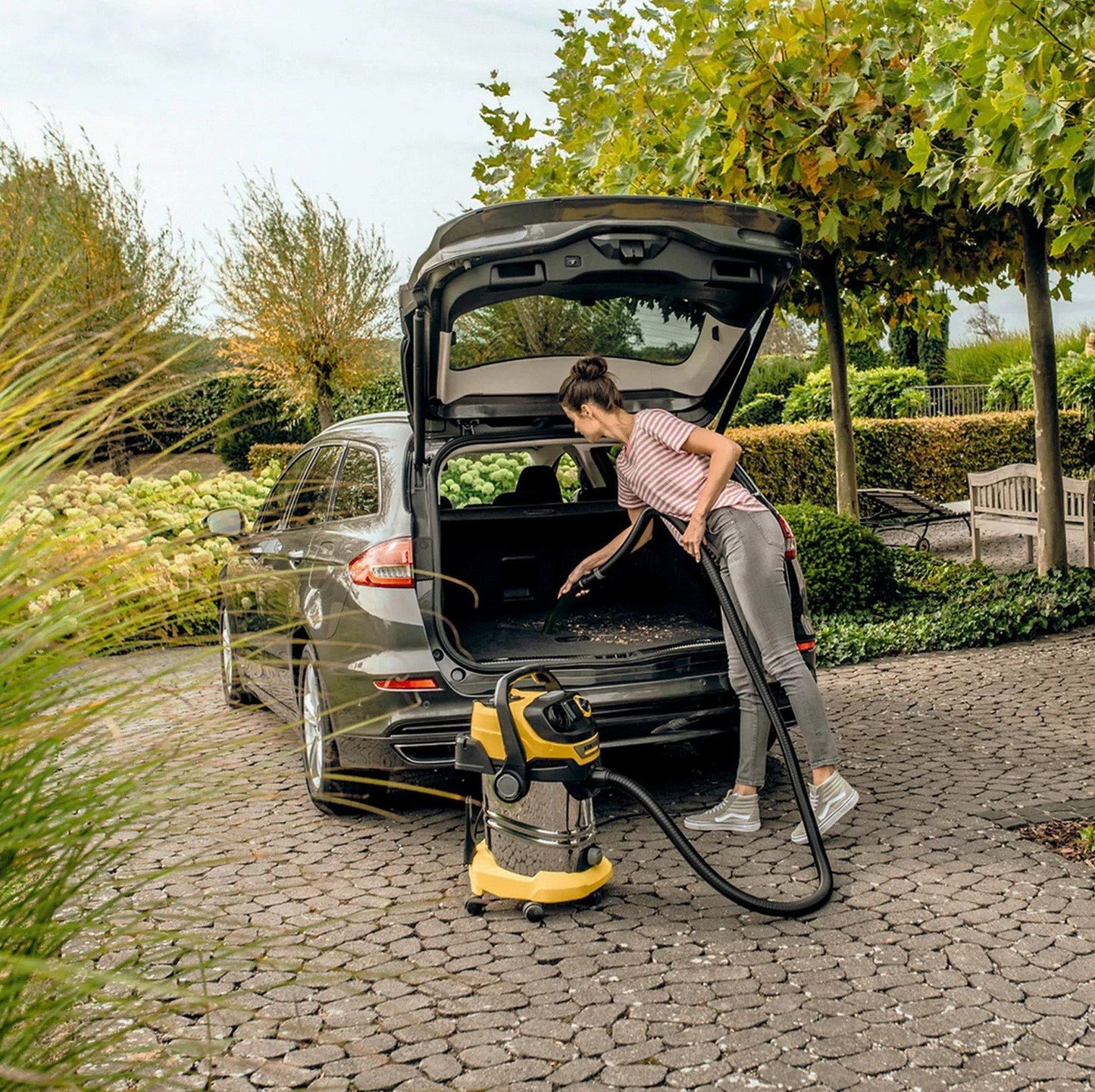 Karcher WD 6 P S Multi-Purpose 8 Gallon Wet-Dry Shop Vacuum Cleaner