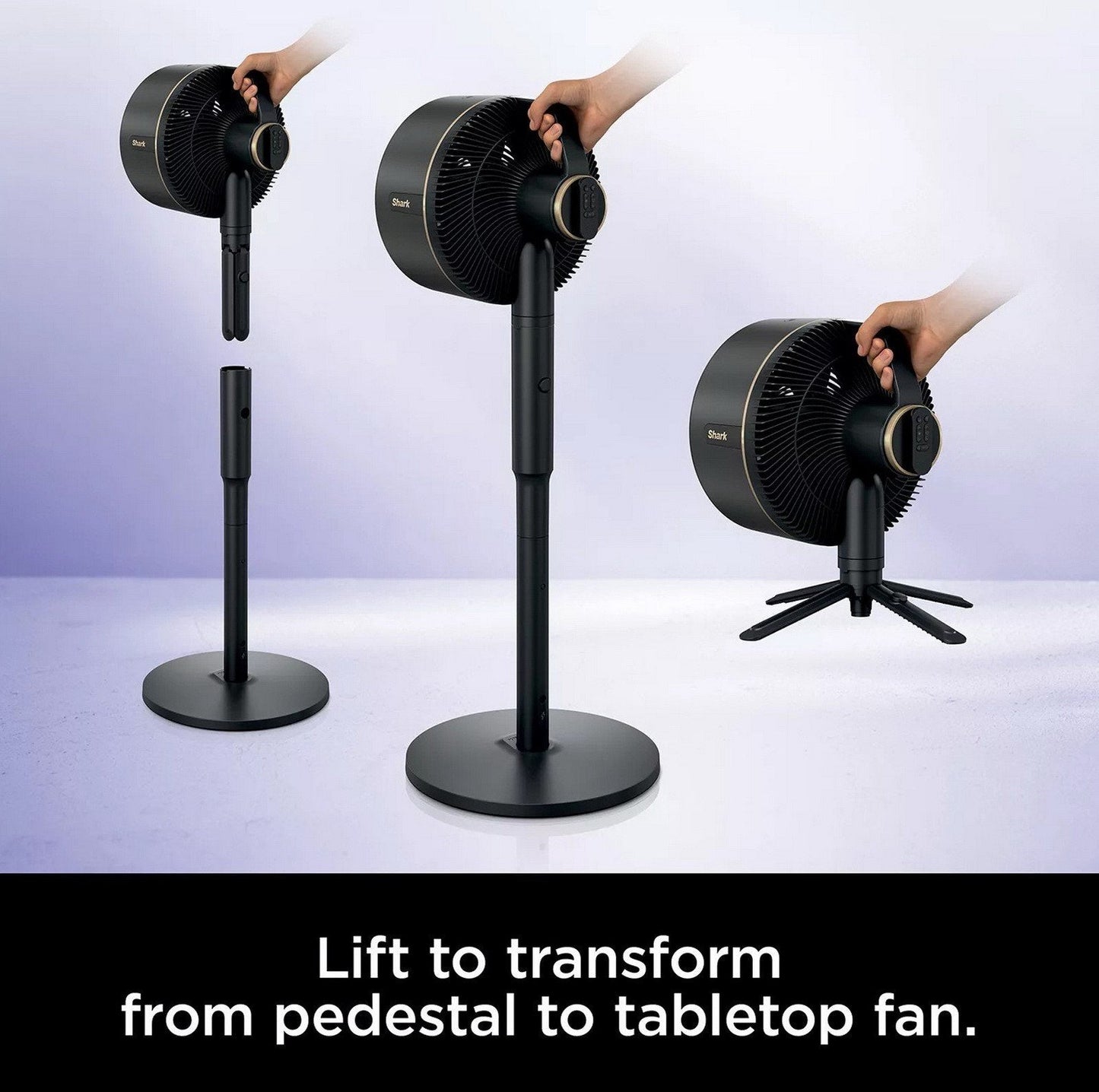 Shark FlexBreeze Fan with Mist Attachment Cordless & Corded Outdoor Indoor