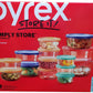 Pyrex 28 Piece Glass Food Storage Containers Simply Store Set