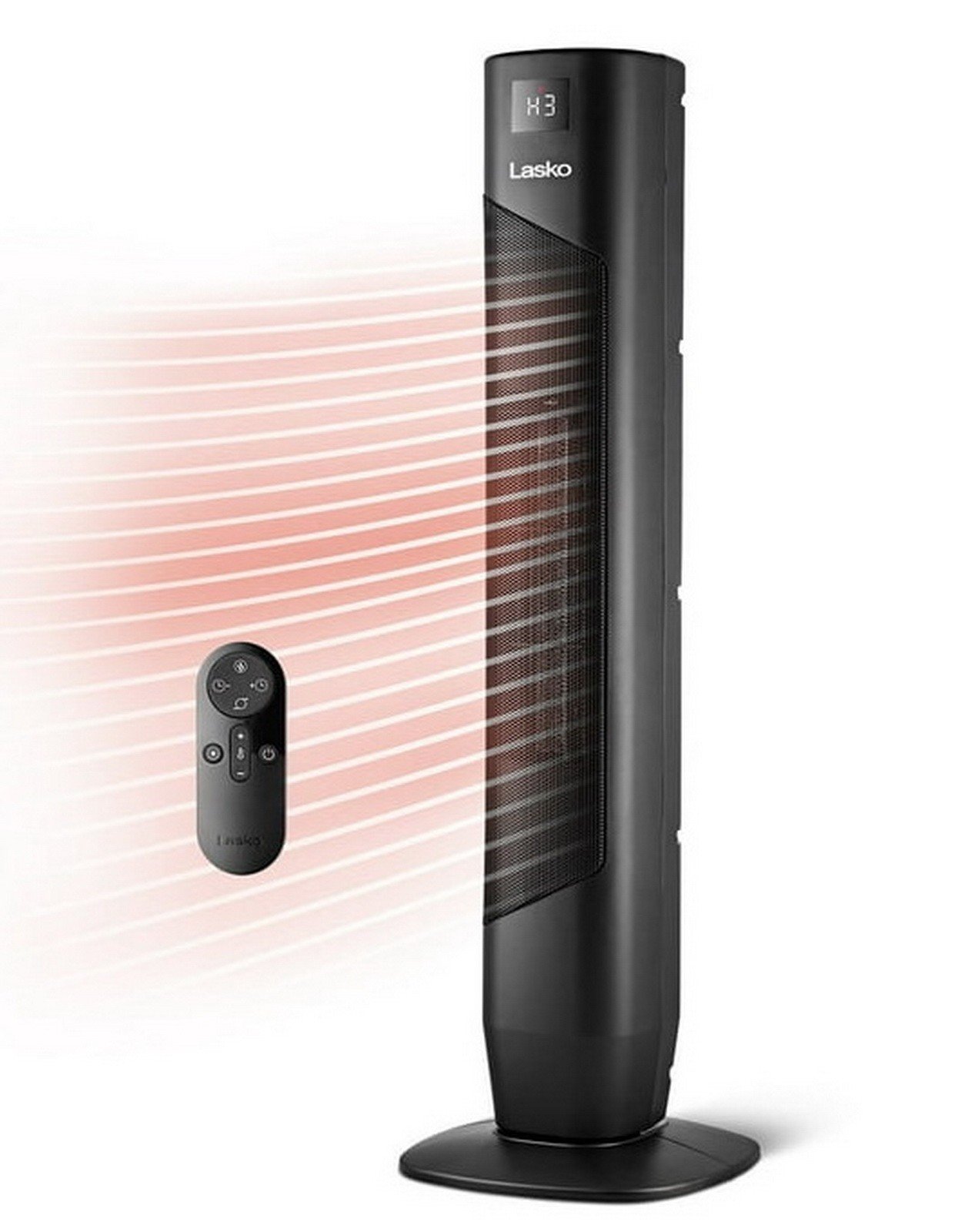 Lasko 32" 1500 Watt Oscillating Room Space Heater Portable Digital Tower