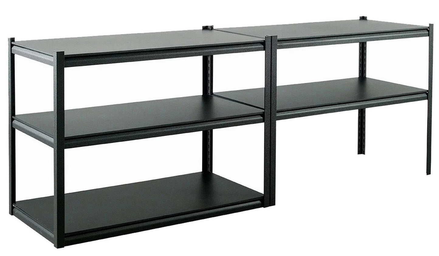 5 Shelf Steel Storage Shelving Rack Heavy Duty 4,000 lb Capacity 72" x 48" x 24"