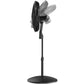 Lasko 18" Eco Quiet Pedestal Fan with Adjustable Height Tilt Remote Control