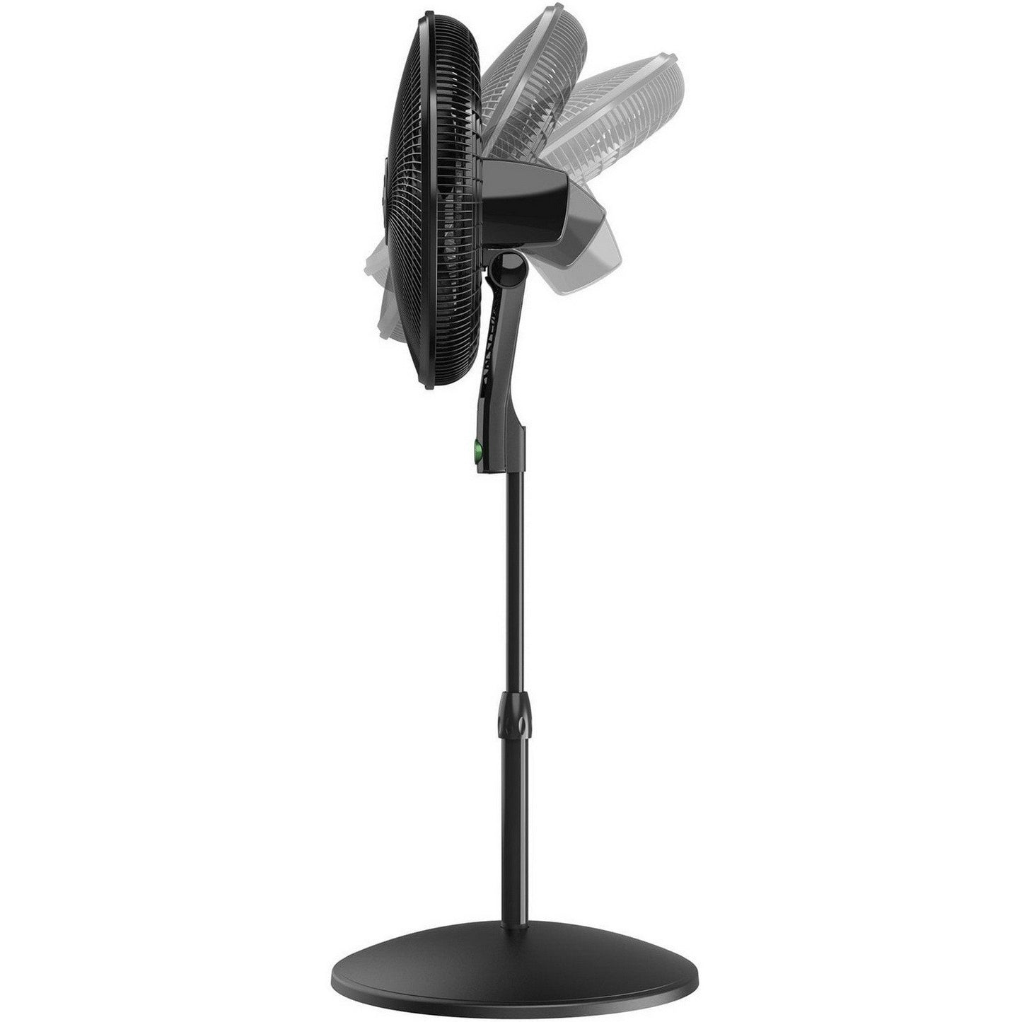 Lasko 18" Eco Quiet Pedestal Fan with Adjustable Height Tilt Remote Control