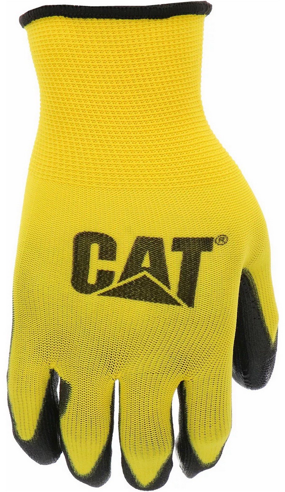 CAT PU Coated Palm Work Gloves 15 Pairs Breathable Mesh Multipurpose Grip