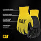 CAT PU Coated Palm Work Gloves 15 Pairs Breathable Mesh Multipurpose Grip