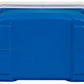Igloo 30 Quart Cooler Ice Chest 41 Can Capacity Cool Riser Seat Height Blue
