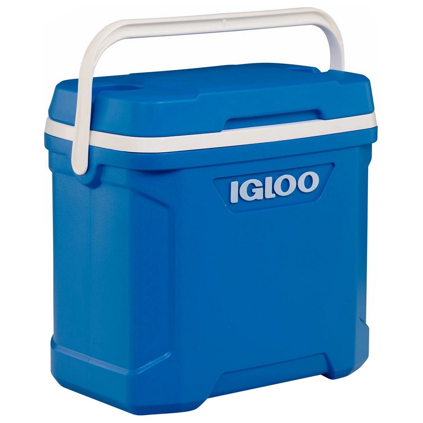 Igloo 30 Quart Cooler Ice Chest 41 Can Capacity Cool Riser Seat Height Blue