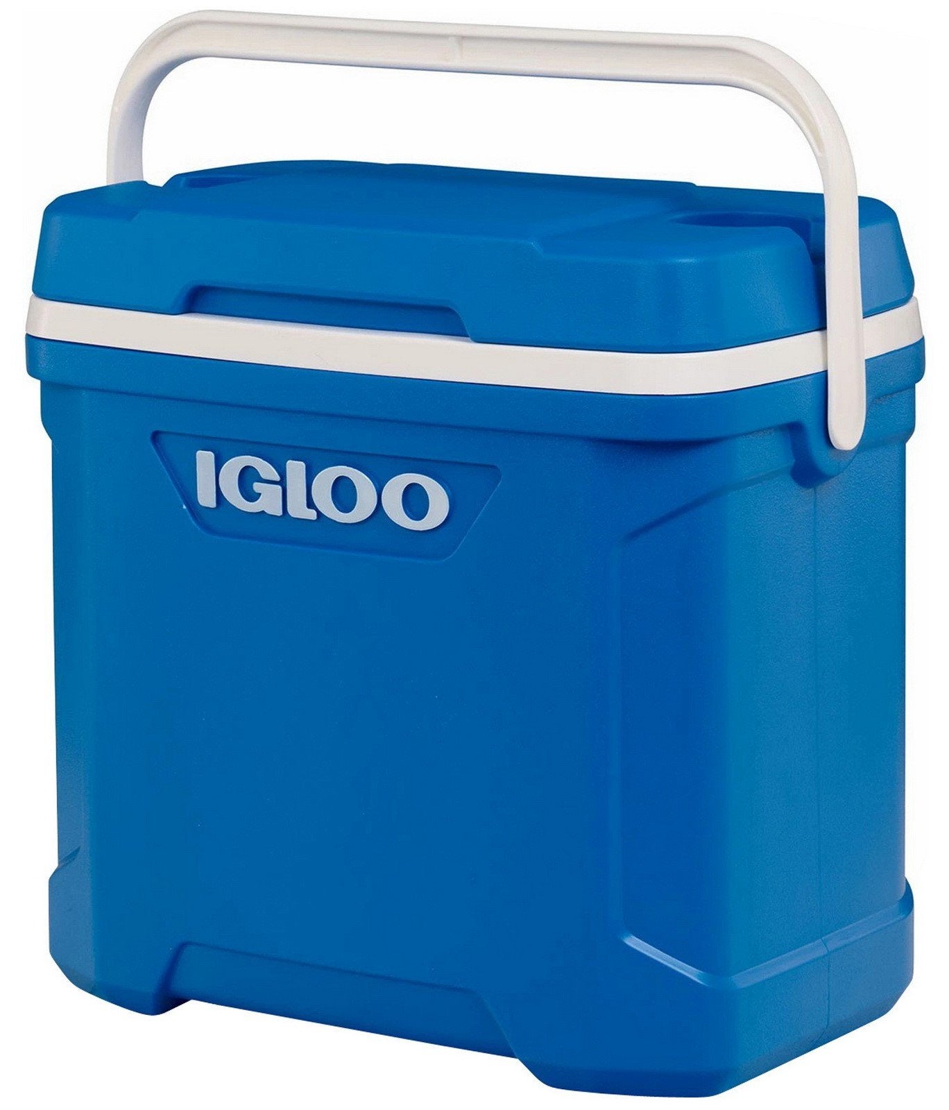Igloo 30 Quart Cooler Ice Chest 41 Can Capacity Cool Riser Seat Height Blue