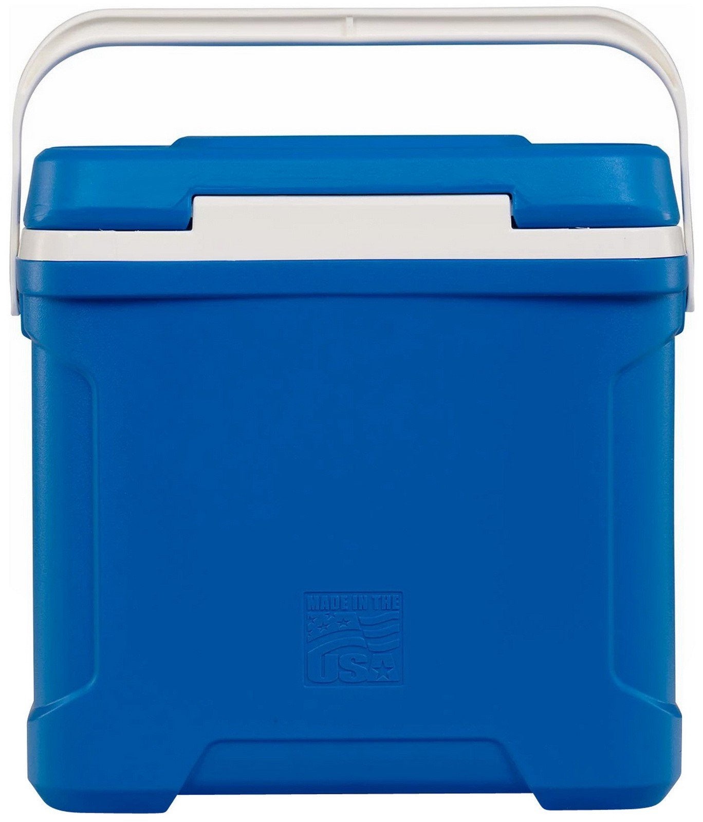 Igloo 30 Quart Cooler Ice Chest 41 Can Capacity Cool Riser Seat Height Blue