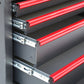 36" Wide 8 Drawer Tool Chest & Tool Cabinet with Power Strip Ball Bearing Slides