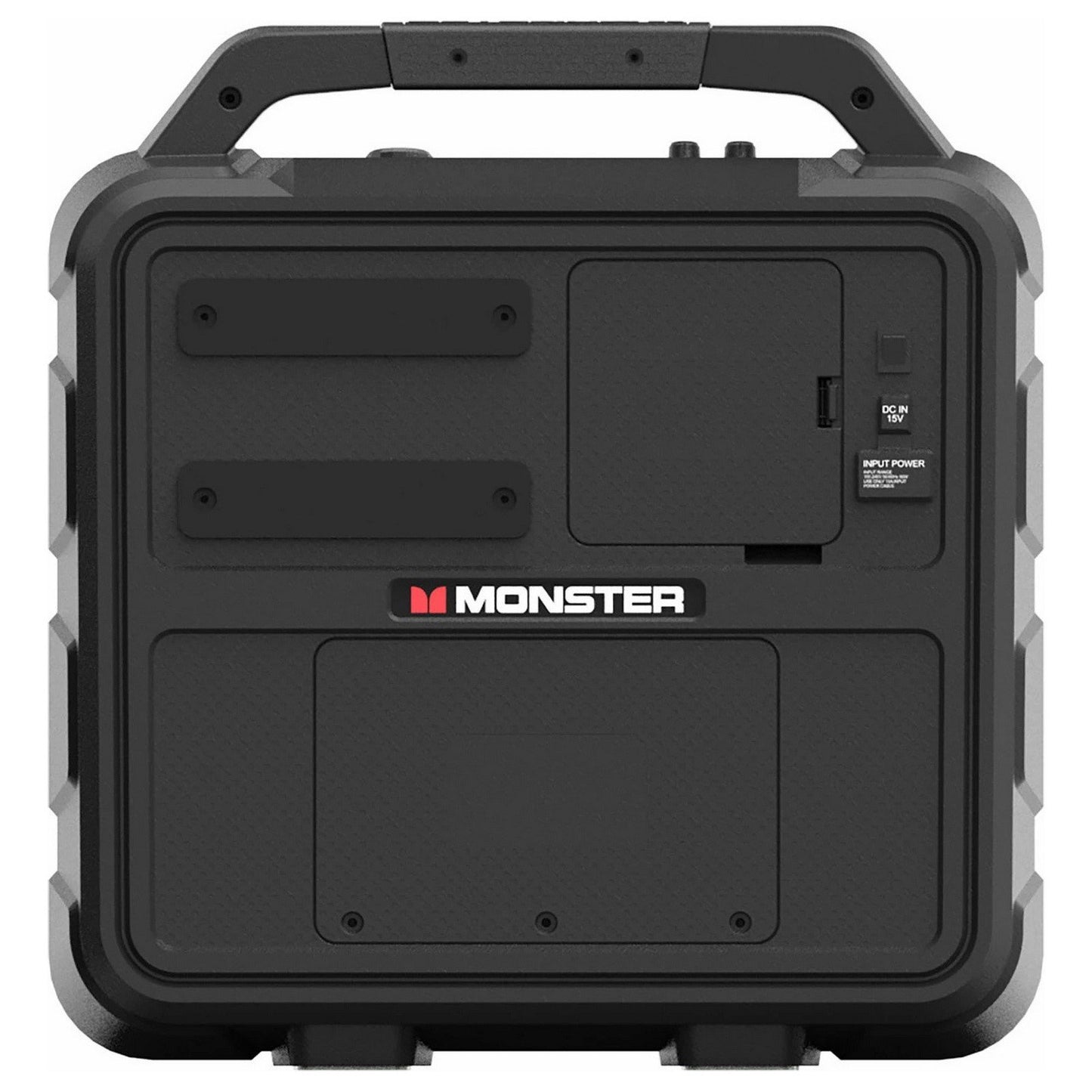 Portable Rechargeable Bluetooth Speaker with 15.6” LED TV Screen Monster Vision