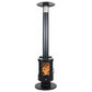 70,000 BTU Outdoor Wood Pellet Fueled Patio Space Heater with Cover