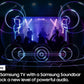 Samsung 5.1 Channel Sound Bar Wireless Subwoofer Q-Symphony Dolby ATMOS Audio