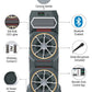 Huge Monster GI30 1800 Watt Party Bluetooth Speaker Dual 15" Subwoofers 54" Tall