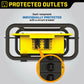 6 Outlet Spider Box Power Distribution Box 50 Amp OSHA Compliant