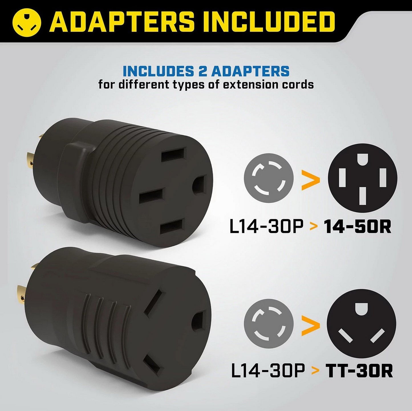 6 Outlet Spider Box Power Distribution Box 50 Amp OSHA Compliant
