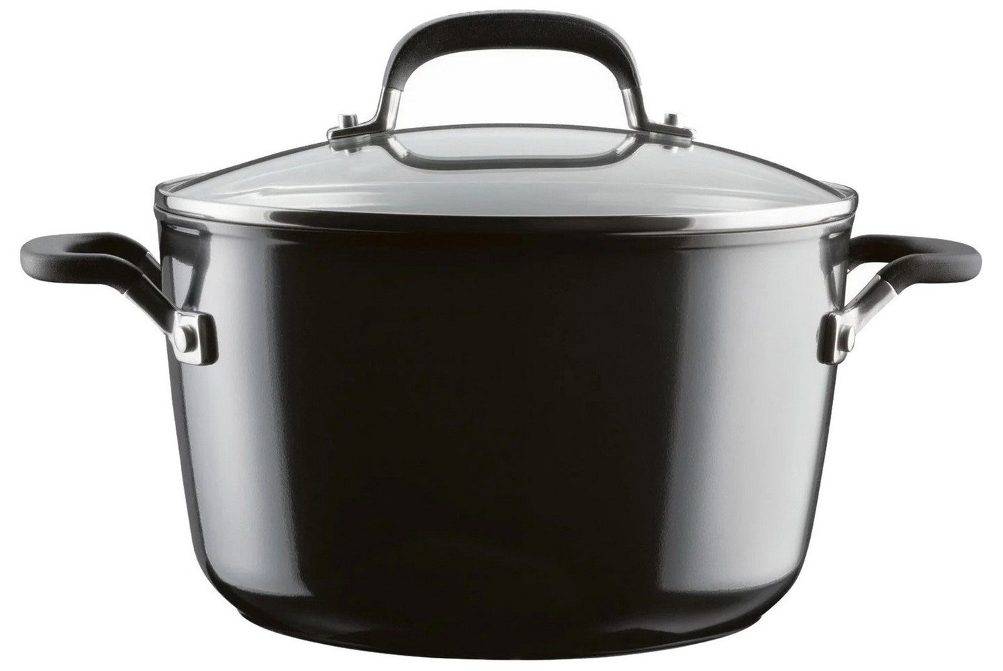 KitchenAid 10 pc Nonstick Cookware Pots & Pans Set Hard Anodized Black