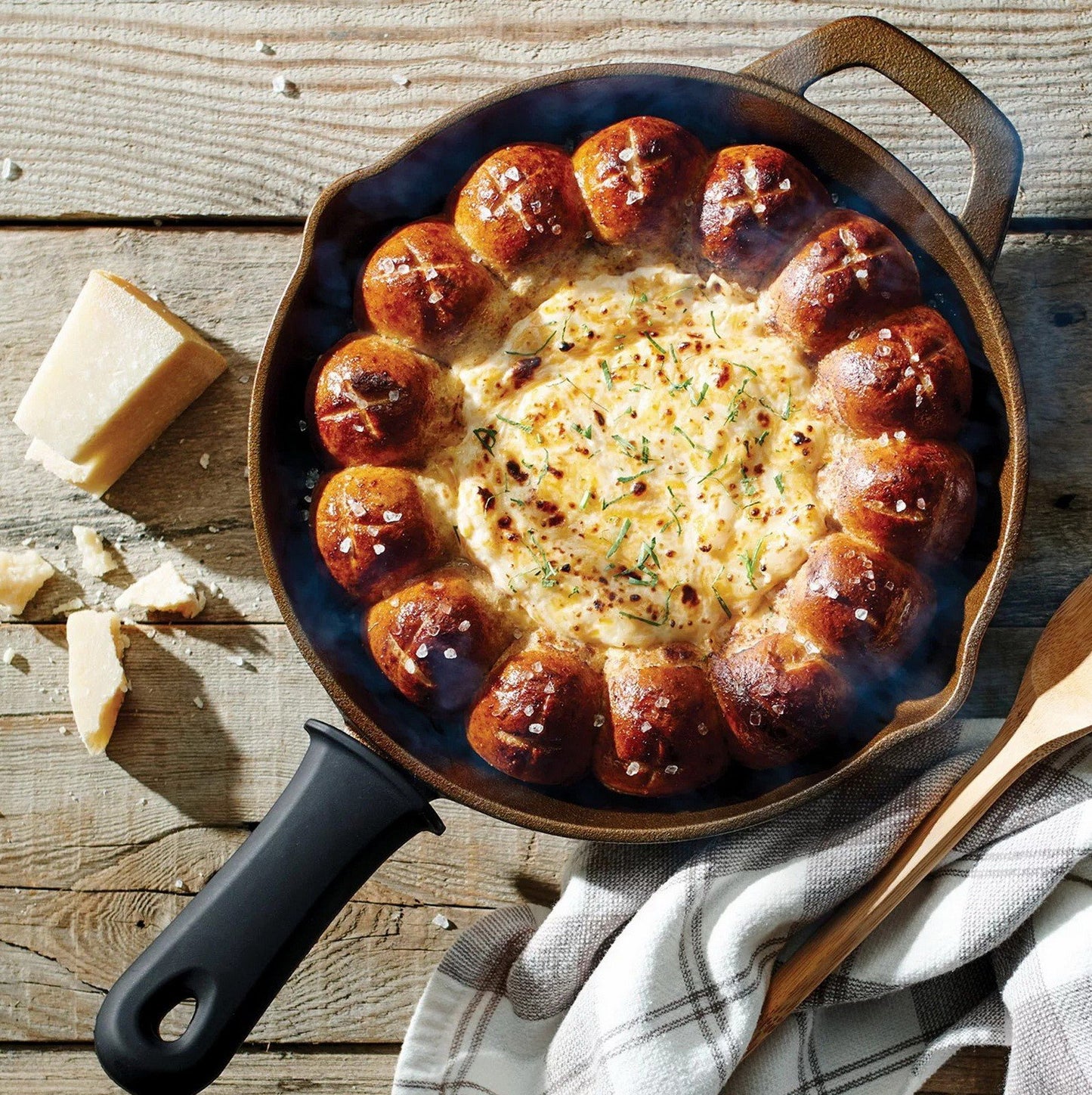 Tramontina Enamel Cast Iron Skillets Fry Pans Set 10" and 12" Induction Ready