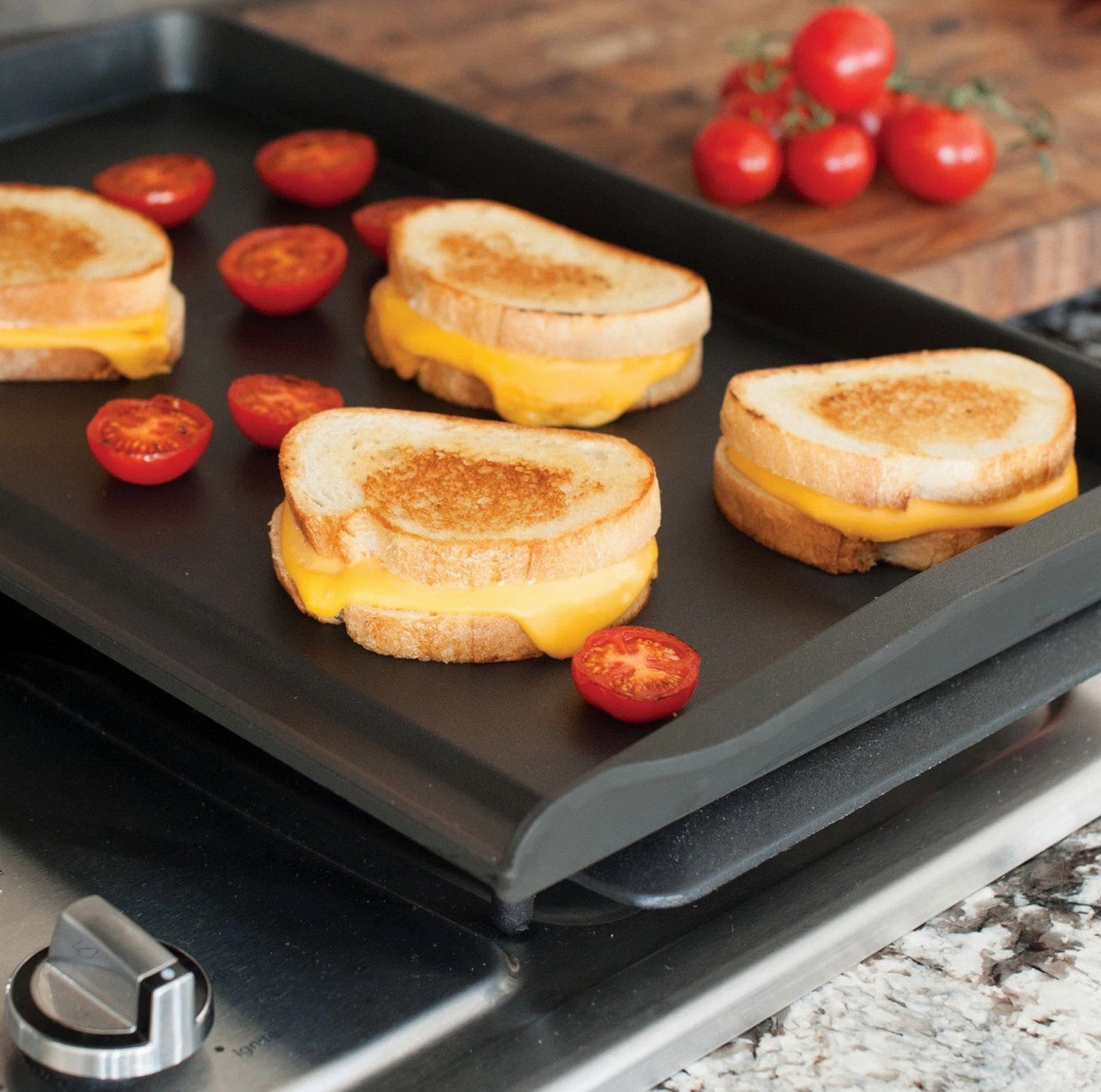 Nordic Ware Cast Aluminum Griddle Stovetop or Outdoor Grill Ceramic Nonstick