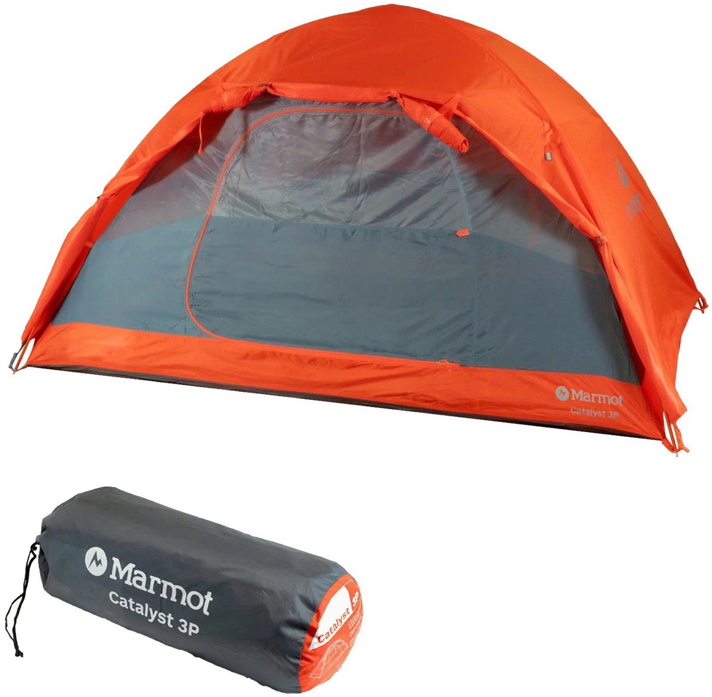Marmot Catalyst 3 Season 3 Person Camping Dome Tent 65" x 88" x 47" High