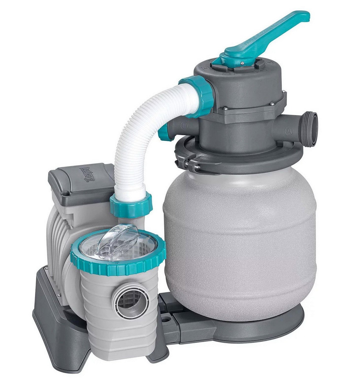 Bestway Large 18' x 48" Above Ground Pool Set Ladder Filter Pump Cover