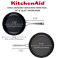 KitchenAid 2 pc Nonstick Fry Pan Set 10.5" 12" Hard Anodized Induction Ready