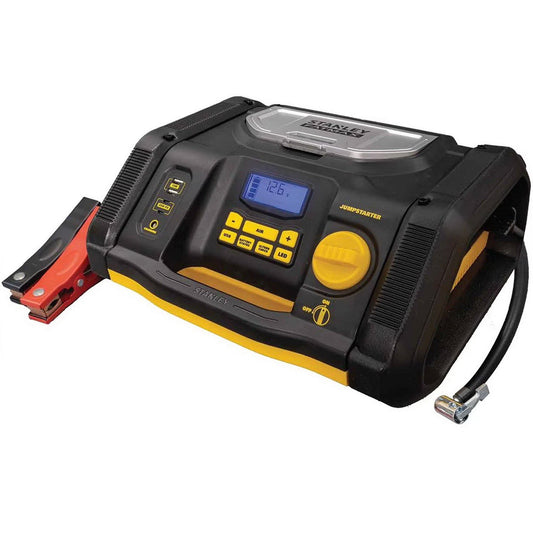 Stanley Fatmax Power Station 12V Jump Starter USB Charger Air Pump 1200 Peak Amp