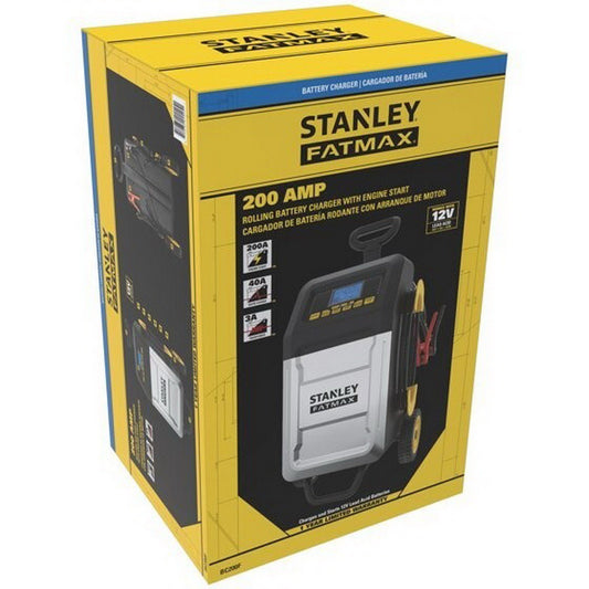 Stanley Fatmax Rolling 12 Volt Battery Charger Jump Starter Portable Power