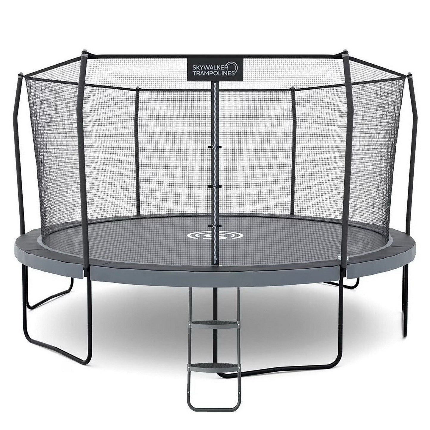 15' Skywalker Round Elite Trampoline with Ladder & Safety Enclosure