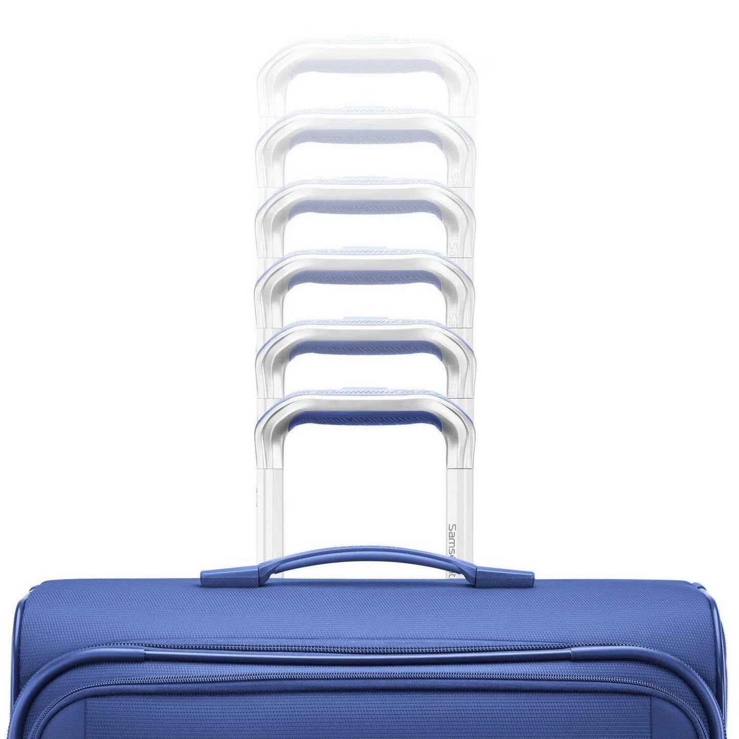 Samsonite 2 pc Softside Spinner Wheel Luggage Set Rolling Expandable Suitcases