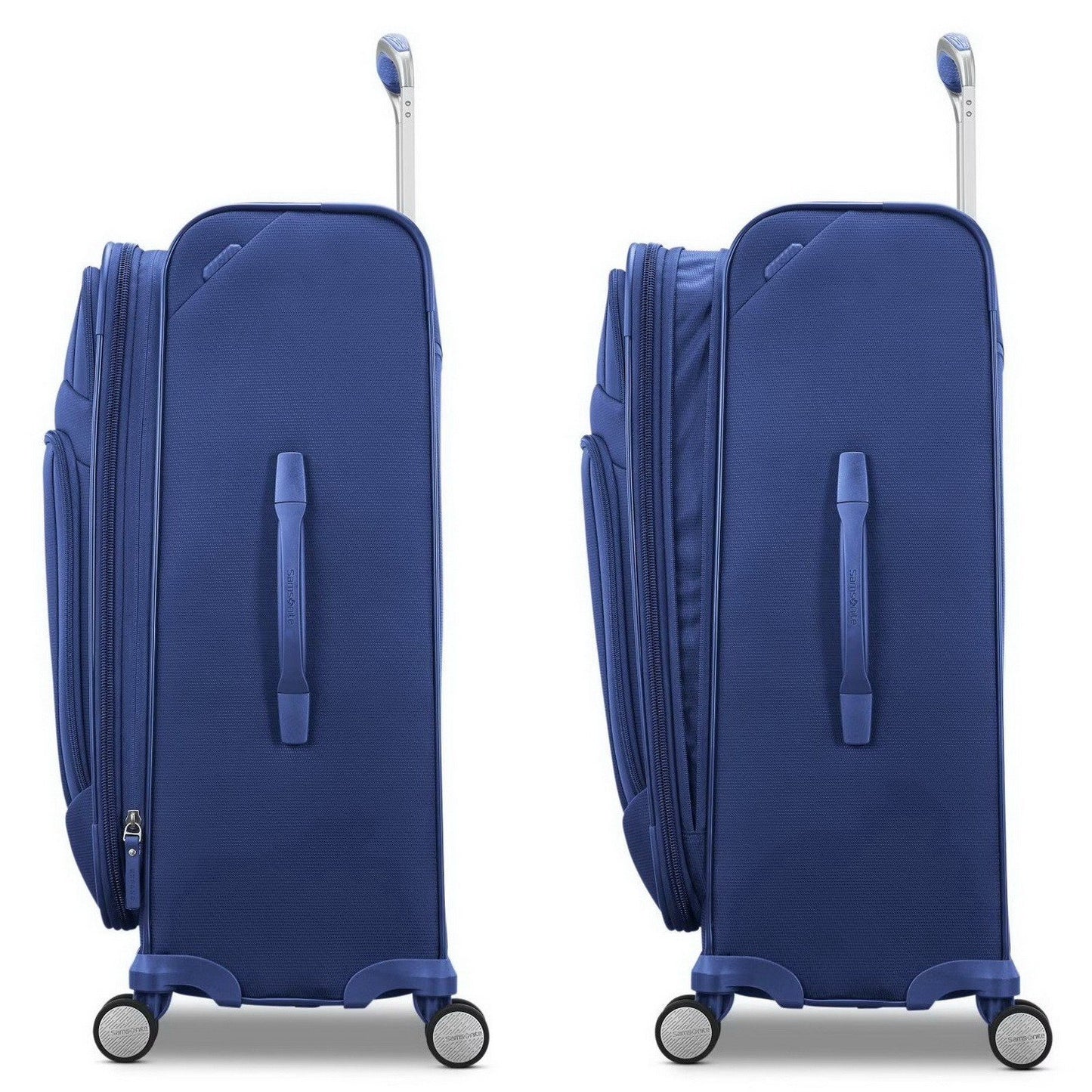 Samsonite 2 pc Softside Spinner Wheel Luggage Set Rolling Expandable Suitcases