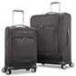 Samsonite 2 pc Softside Spinner Wheel Luggage Set Rolling Expandable Suitcases
